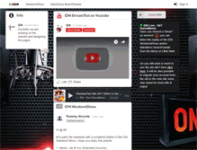 Tablet Screenshot of italiandancenetwork.com